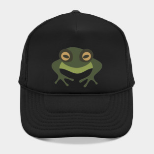 Minimal Green Frog, Tropical Animal, Love Frogs Hat