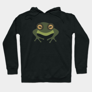 Minimal Green Frog, Tropical Animal, Love Frogs Hoodie