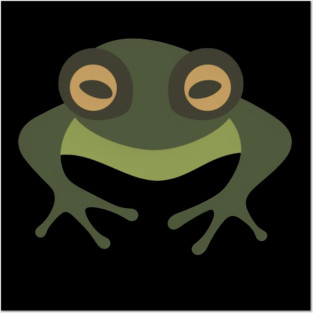 Minimal Green Frog, Tropical Animal, Love Frogs Posters and Art