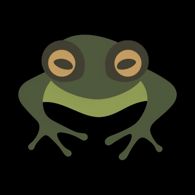 Minimal Green Frog, Tropical Animal, Love Frogs by logiamerch