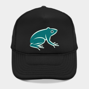 Minimal Green Frog, Tropical Animal, Love Frogs Hat