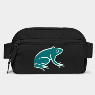 Minimal Green Frog, Tropical Animal, Love Frogs Bag