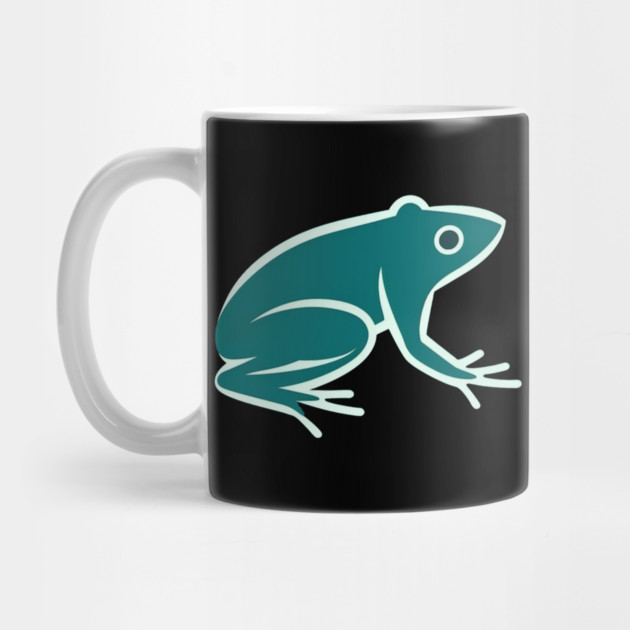 Minimal Green Frog, Tropical Animal, Love Frogs by logiamerch