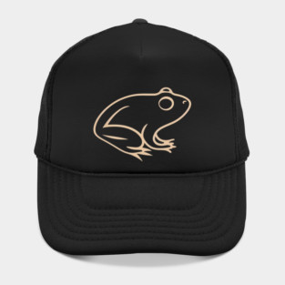 Minimal Frog, Tropical Animal, Hat