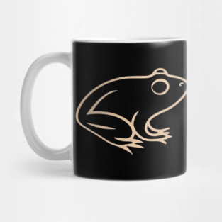 Minimal Frog, Tropical Animal, Mug