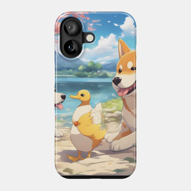 loving you agian Phone Case by animegirlnft