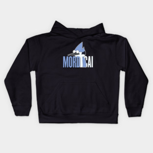 Mordecai's Whimsical Portrait Kids Hoodie