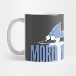 Mordecai's Whimsical Portrait Mug