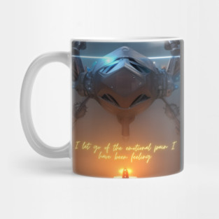 Extraterrestrial Light Touches Earthly Realm Mug