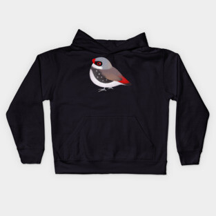 diamond firetail Kids Hoodie