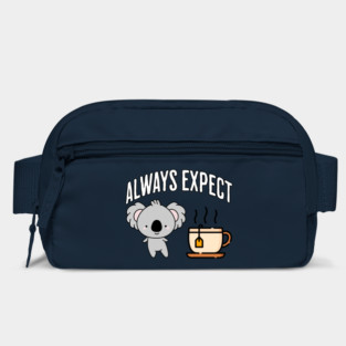 Always Expect Quality (Koala Tea) pun design Bag