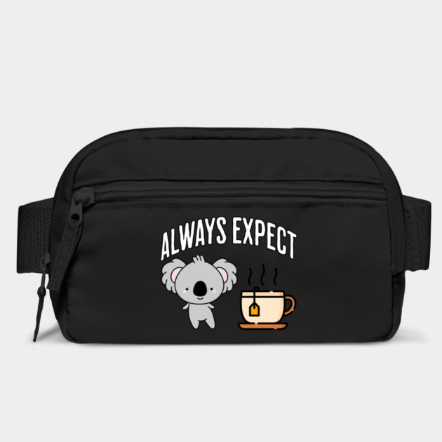 Always Expect Quality (Koala Tea) pun design by Luxinda