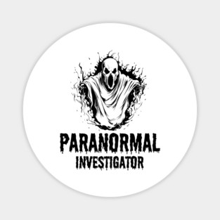 Ghost Paranormal Investigator Magnet