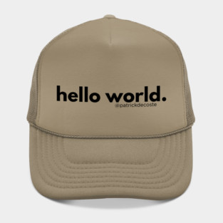 Hello World Hat