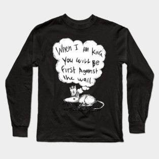 Paranoid Android  - Radiohead Illustrated lyrics. Long Sleeve T-Shirt