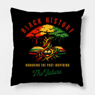 Black-History-Month Pillow
