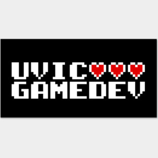 UVic GameDev Logo Posters and Art