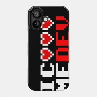 Uvic GameDev Red Logo Phone Case