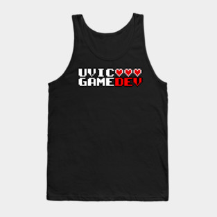 Uvic GameDev Red Logo Tank Top
