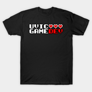 Uvic GameDev Red Logo T-Shirt