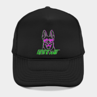 Fresh To Death German Shepherd - Dog Lover Dogs Hat