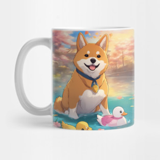 Shiba cute adventure Mug