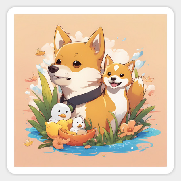 Highlight the joyfu Sticker by animegirlnft