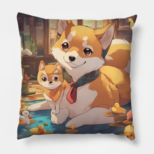 Convey the enthusiasm Pillow by animegirlnft