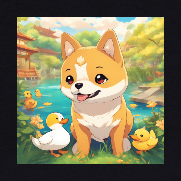 these adorable pups by animegirlnft