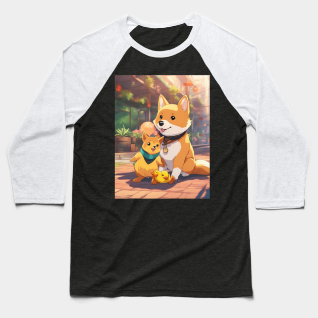 touch of mystery Baseball T-Shirt by animegirlnft