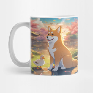 Playful Nature of Shiba dogs Mug