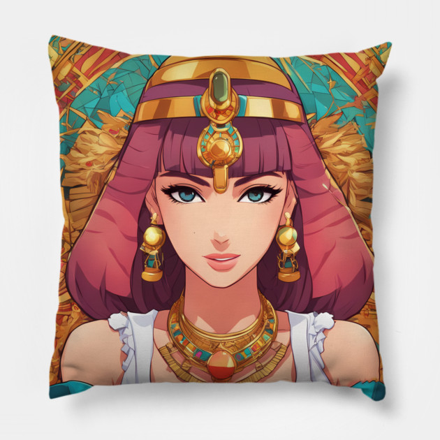 Igypt Adventure Angel Pillow by animegirlnft