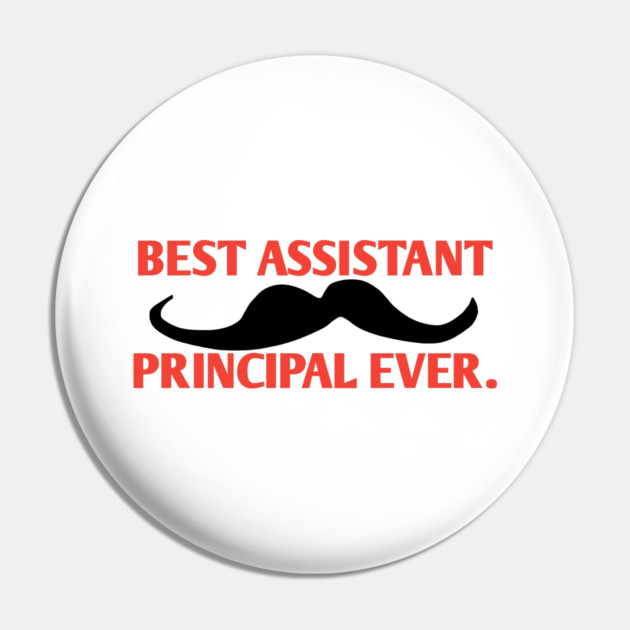 Best assistant principal ever, Gift For Male assistant principal Pin by BlackMeme94