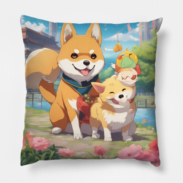 Capture the energetic Pillow by animegirlnft