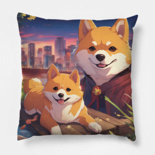 city of desteny Pillow