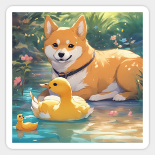 playful nature Sticker