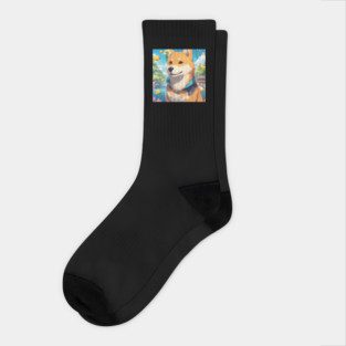 Shiba Of Desteny Socks