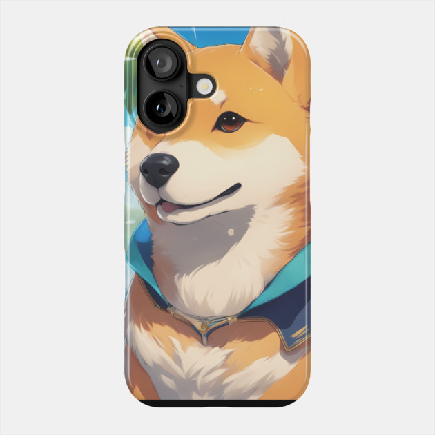 Shiba Of Desteny Phone Case by animegirlnft