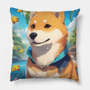 Shiba Of Desteny Pillow