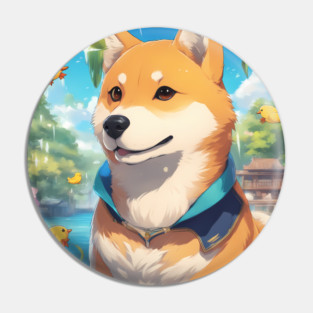Shiba Of Desteny Pin