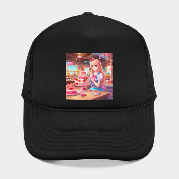 A delectable fusion of anime and cake by animegirlnft