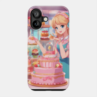 Anime Cake Extravaganza Phone Case