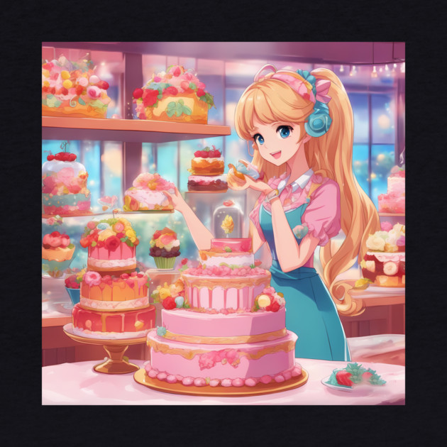 Anime Cake Extravaganza by animegirlnft
