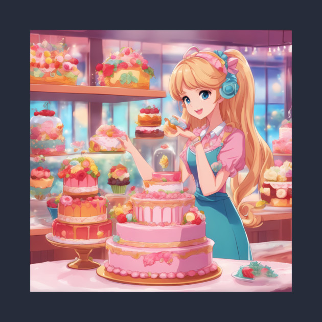 Anime Cake Extravaganza by animegirlnft