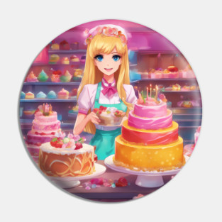 Chibi Cakes: Adorable Pin