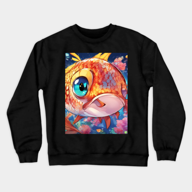 ocean of desteny Crewneck Sweatshirt by animegirlnft
