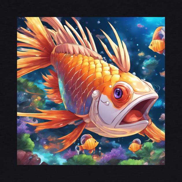 Sands Acedamy Angry Fish by animegirlnft