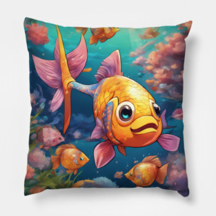 determination rule the waters Pillow