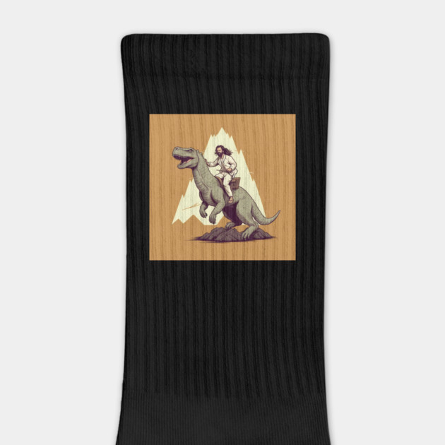 Jesus riding t rex, Funny Christian Design by logiamerch