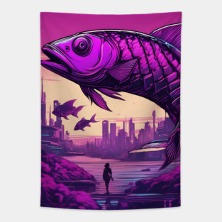 Vengeful Vortex Tapestry